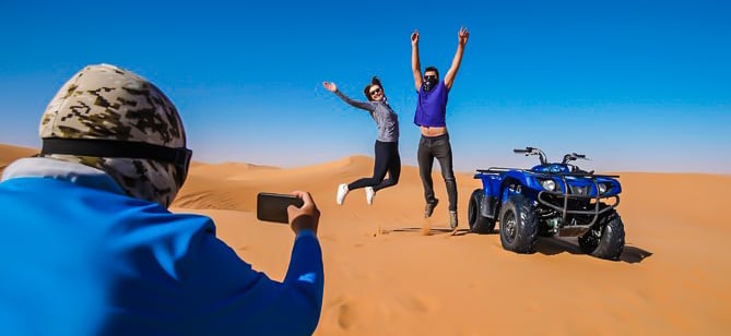 Red Dunes Desert Safari Dubai with Premium BBQ Dinner Buffet gallery image 3